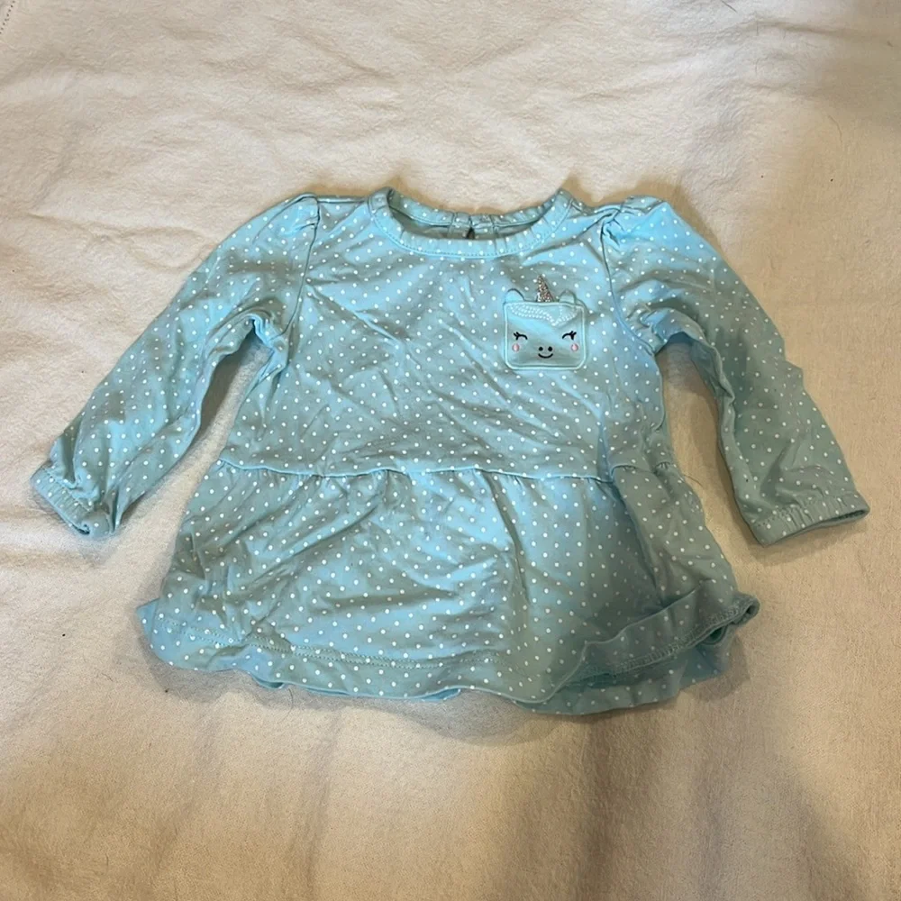 Bundle of Carter’s 6 Month Tops